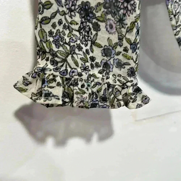 Free people flowered button up blouse - Picture 5 of 5